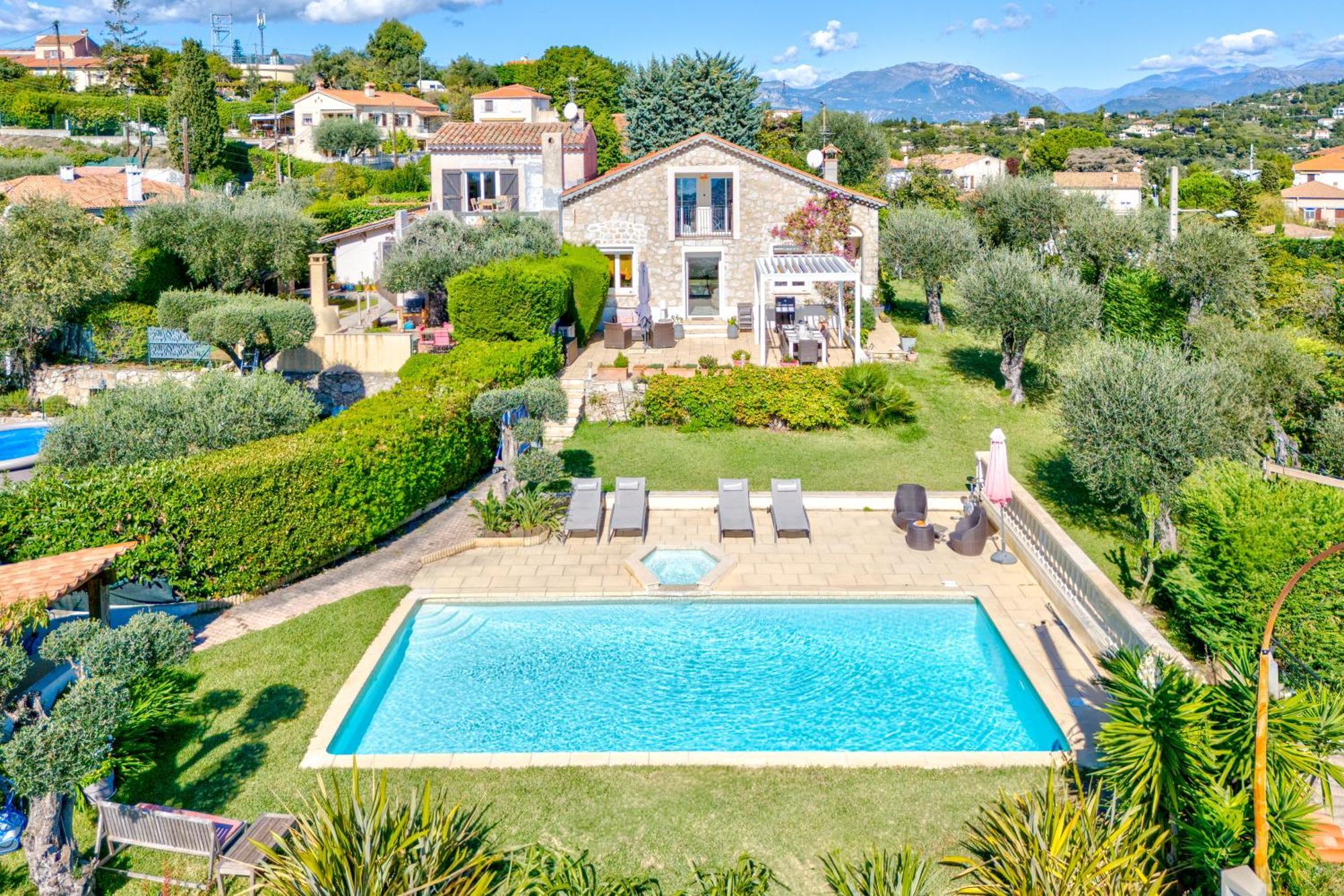 De Prestige Vue Panoramique Piscine Climatisation Villa