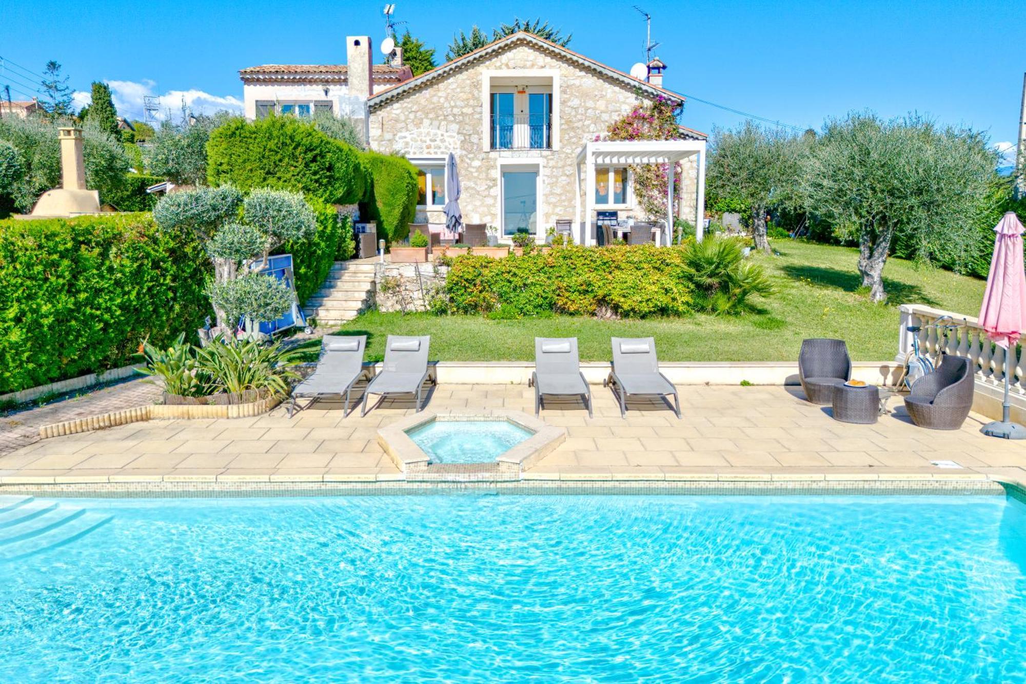 Villa De Prestige Vue Panoramique Piscine Climatisation