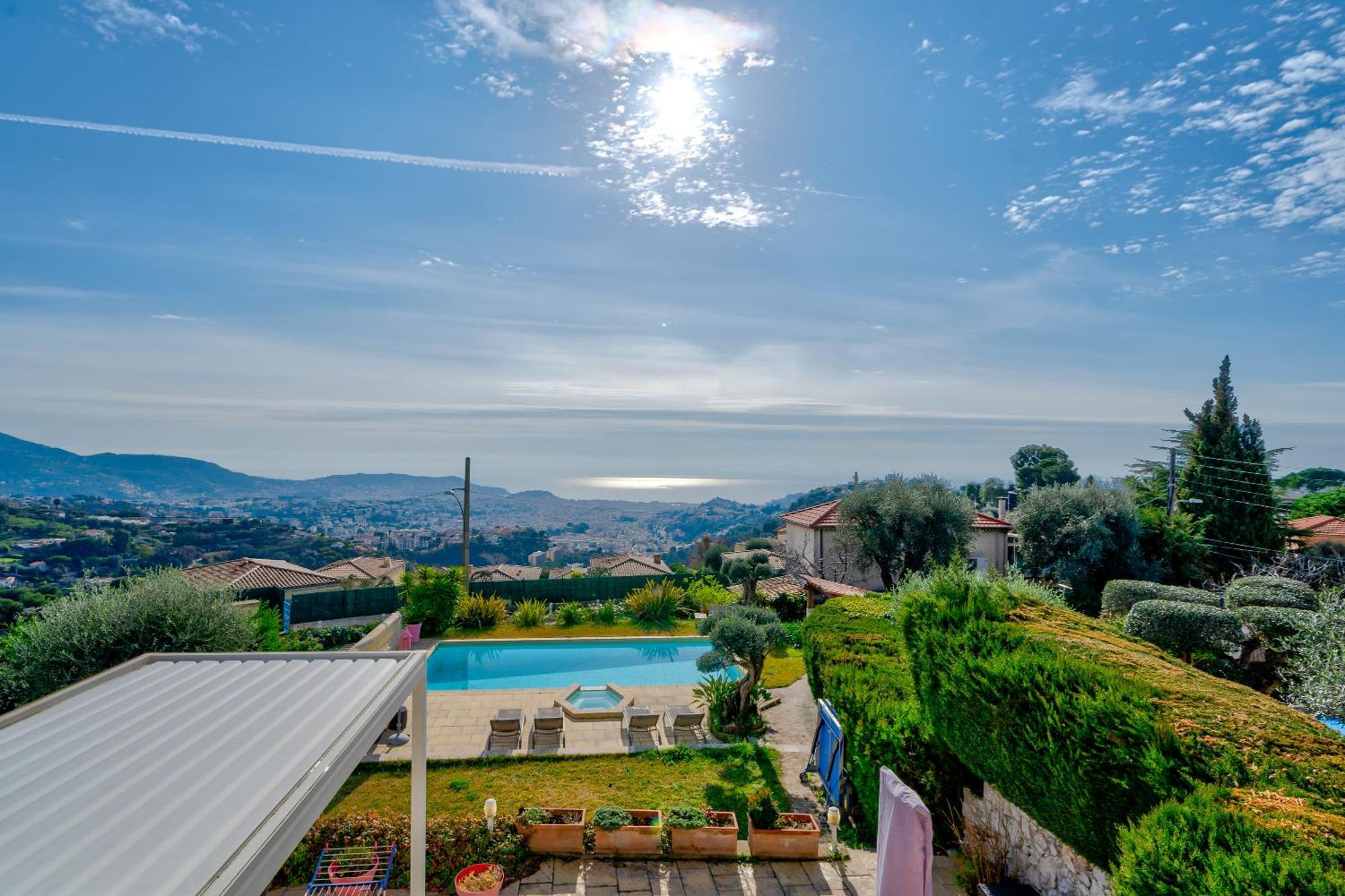 De Prestige Vue Panoramique Piscine Climatisation Villa